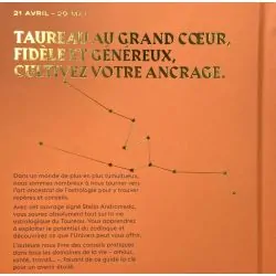 Livre Astrologique - Taureau