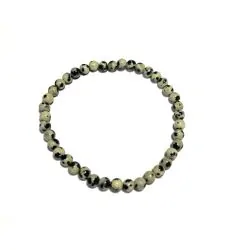 Bracelet Jaspe Dalmatien 1 | Dans les Yeux de Gaïa