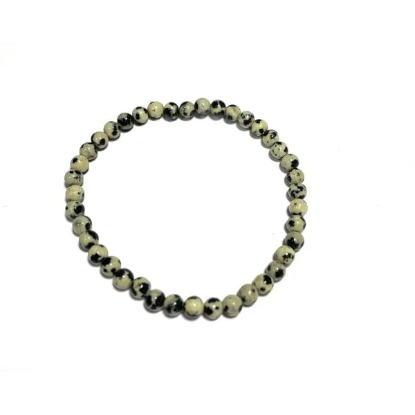 Bracelet Jaspe Dalmatien 1 | Dans les Yeux de Gaïa