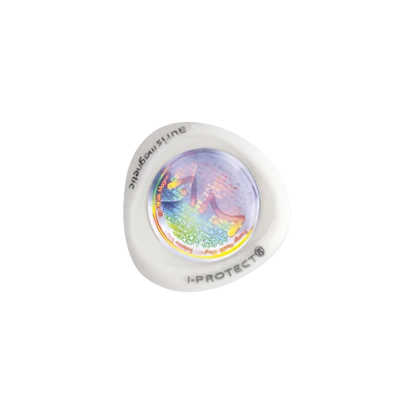 Puce pour Téléphone " I-Protect " de couleur Blanche  - Bien-être | Dans les Yeux de Gaïa