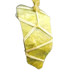 Pendentif en Opale Verte Brute