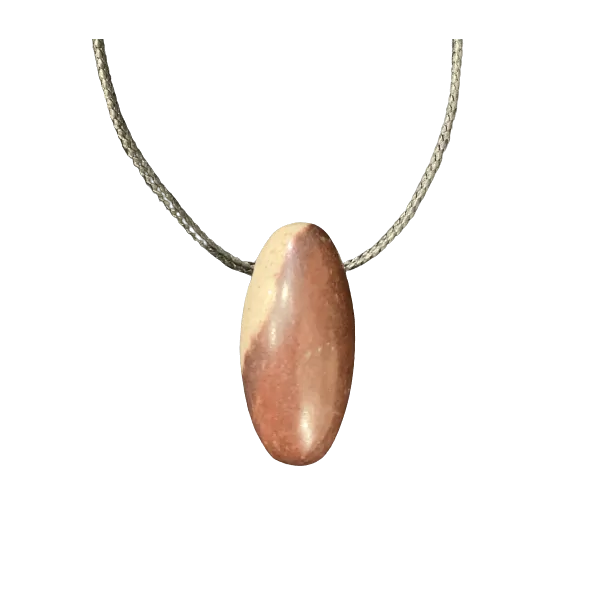 Pendentif cabochon Shiva Lingam - 1 - Lithothérapie - Bien-être | Dans les Yeux de Gaïa.