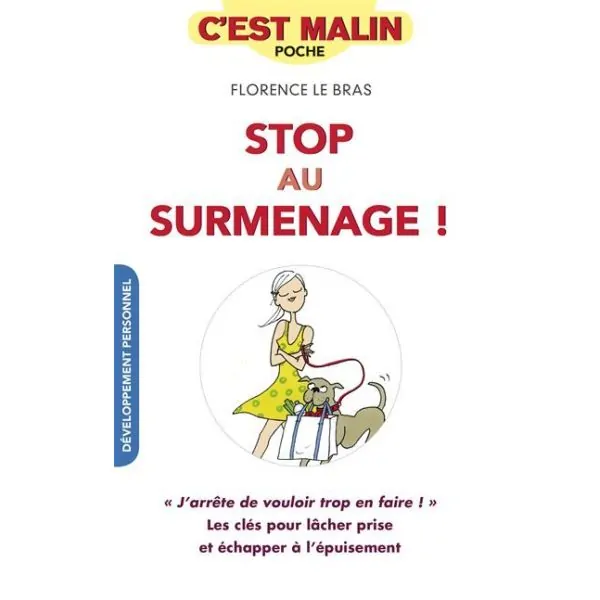Stop au Surmenage 1 - Livre développement personnel |Dans les Yeux de Gaïa - Couverture