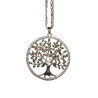 Collier Arbre de Vie en métal cuivré grand modèle | Bijoux métal