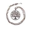 Collier Arbre de Vie en métal cuivré grand modèle | Bijoux métal