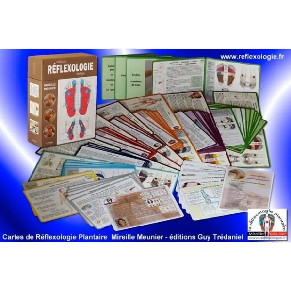 Cartes de Réflexologie pratique 3 - Bien-être & Médecine |Dans les Yeux de Gaïa - Vue d'ensemble