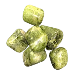 Pierre roulée Vésuvianite - Lithothérapie |Dans les Yeux de Gaïa
