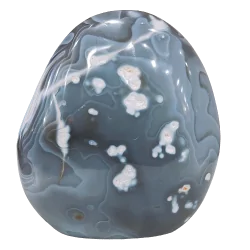 Forme libre en agate du Botswana 1 | Dans les yeux de Gaïa