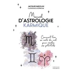 Manuel d'Astrologie Karmique - Couverture - Astrologie | Dans les Yeux de Gaïa.