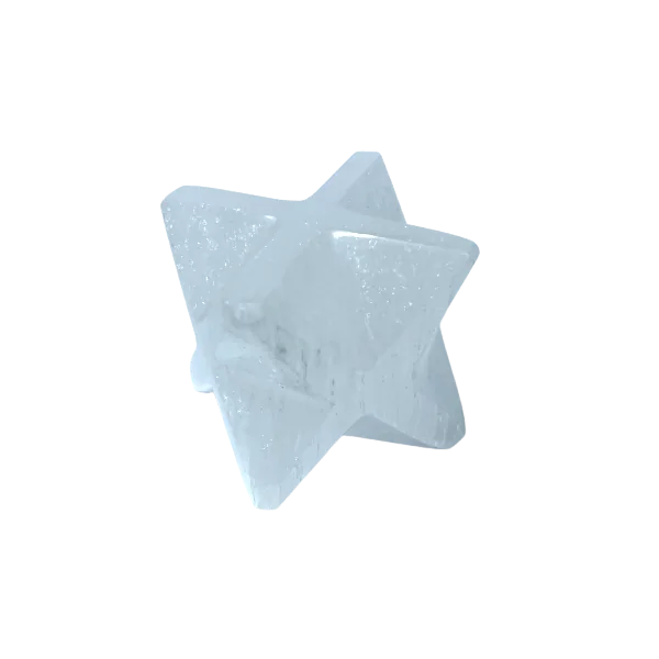 Merkabah en Sélénite | Articles Bien-Être | Dans les yeux de Gaïa