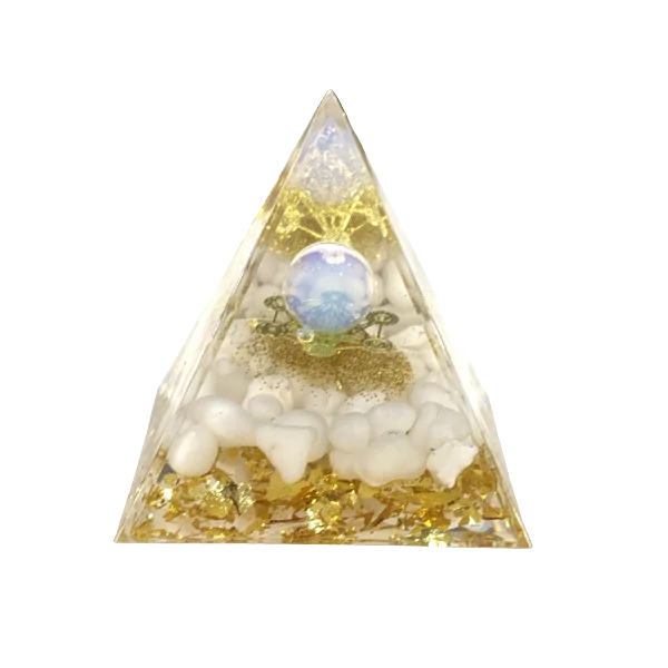 Orgonite Opaline et Métatron 1 - Lithothérapie |Dans les Yeux de Gaïa