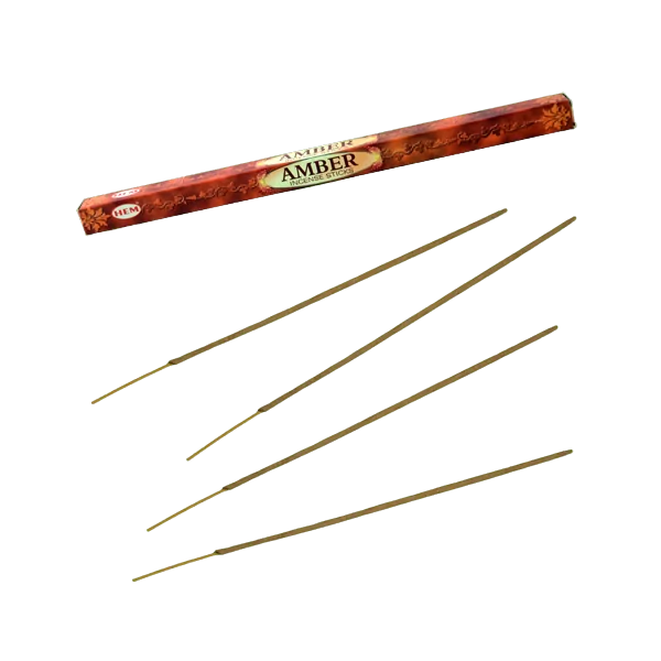 Encens HEM Ambre 1 - Encens traditionnels |Dans les Yeux de Gaïa