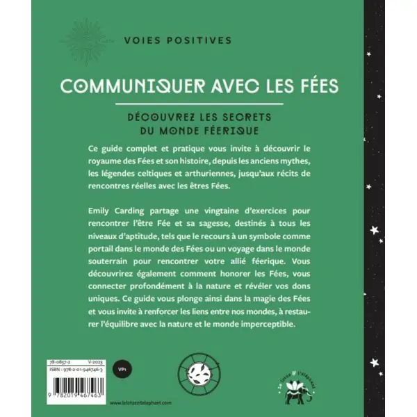 Communiquer avec les fées quatrième de couverture| Dans les Yeux de Gaïa