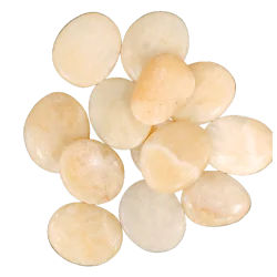 galet calcite orange 1 | Dans les yeux de Gaïa