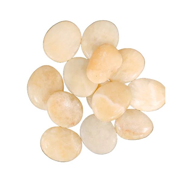 galet calcite orange 1 | Dans les yeux de Gaïa
