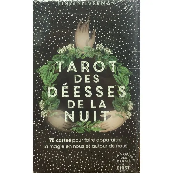 Tarot des Déesses de la nuit 1 - Divination & féminin divin |Dans les Yeux de Gaïa - Couverture