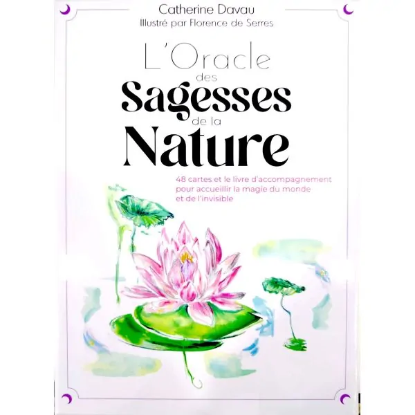 L'Oracle des Sagesses de la Nature - Catherine Davau - Couverture | Dans les Yeux de Gaïa