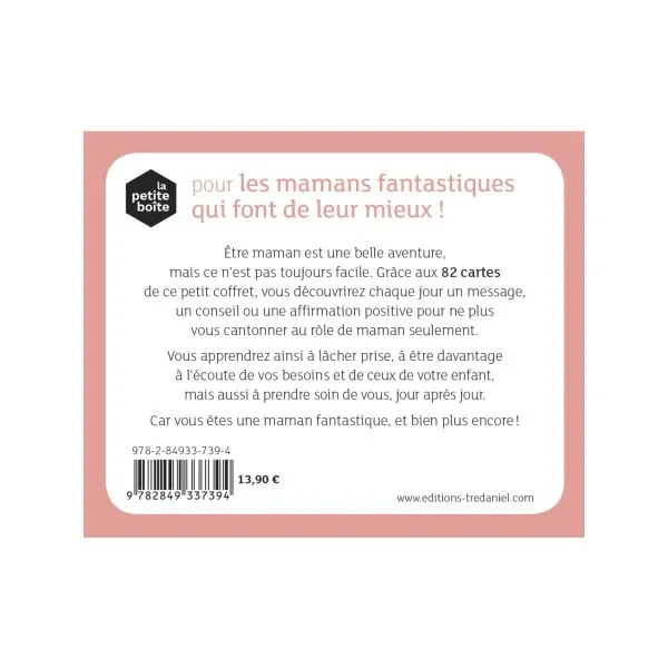 La petite boîte pour les mamans fantastiques qui font de leur mieux ! dos| Dans les Yeux de Gaïa