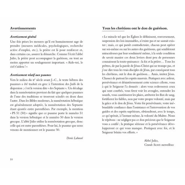 Prières merveilleuses de l'Abbé Julio 3| Dans les Yeux de Gaïa