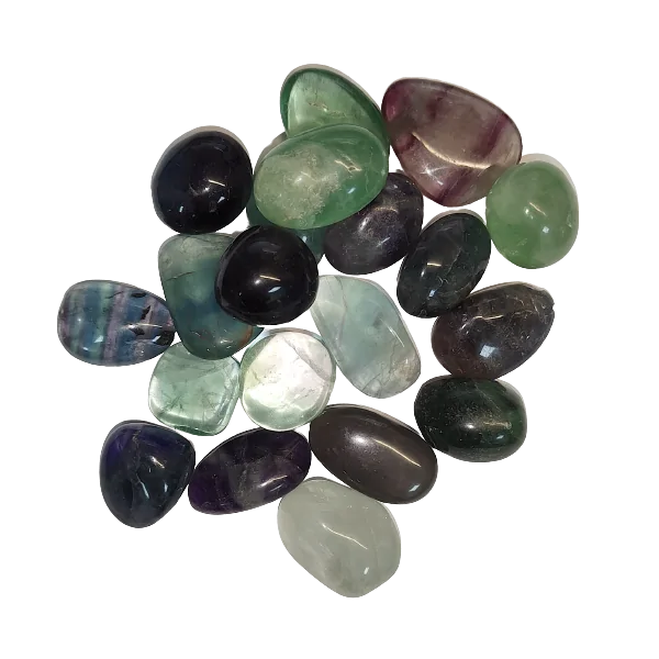 Pierre roulée Fluorite - Lithothérapie 1 |Dans les Yeux de Gaïa