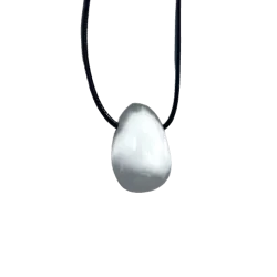 Cabochon en Sélénite | Dans les Yeux de Gaïa