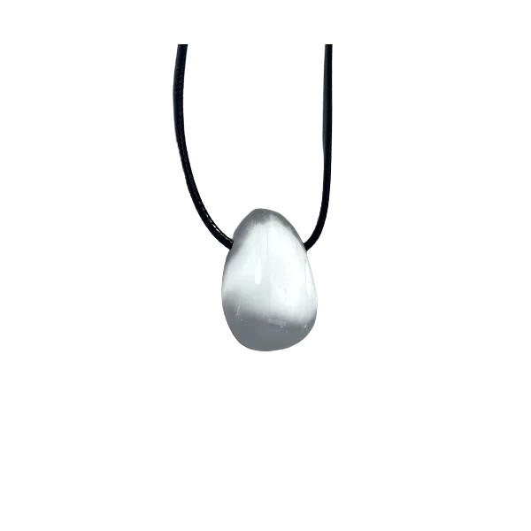 Cabochon en Sélénite | Dans les Yeux de Gaïa