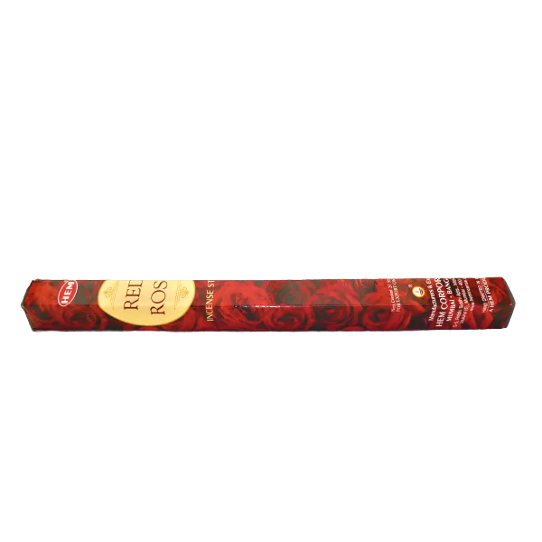 Encens HEM - Rose Rouge - Encens Traditionnel | Dans les Yeux de Gaïa