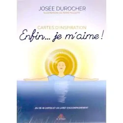 Enfin.. Je m'aime ! - Cartes d'inspiration - Josée Durocher - Couverture | Dans les Yeux de Gaïa