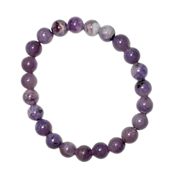 Bracelet en Charoïte 8mm - Bracelet minéraux |Dans les Yeux de Gaïa