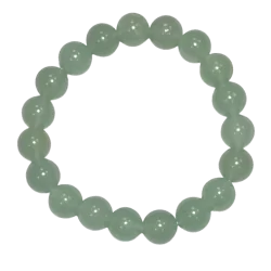 Bracelet en Aventurine verte 10mm | Dans les Yeux de Gaïa |