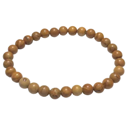 Bracelet en Bois Fossile 6mm