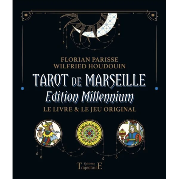 Tarot de Marseille Édition Millennium -  Couverture - Livre + Jeu | Dans les Yeux de Gaïa