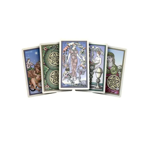 Le tarot des 7 vertus - Divination &  philosophie mystique |Dans les Yeux de Gaïa - Ensemble de cartes