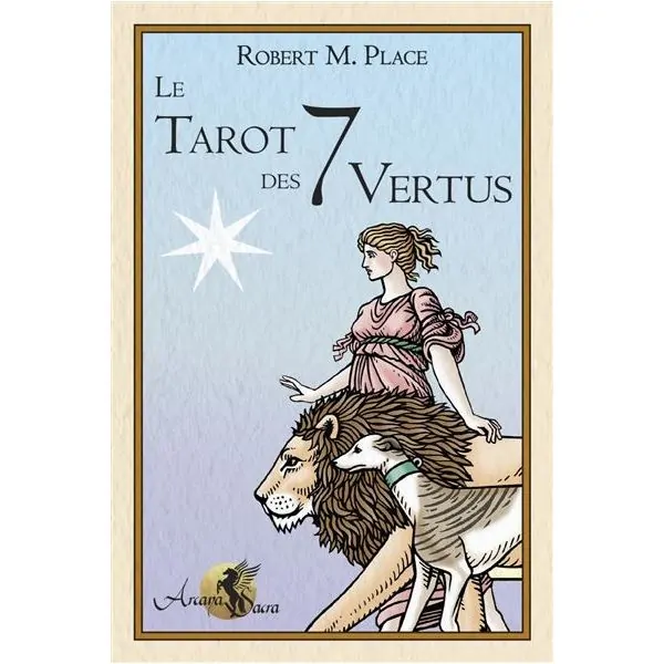 Le tarot des 7 vertus - Divination &  philosophie mystique |Dans les Yeux de Gaïa - Couverture