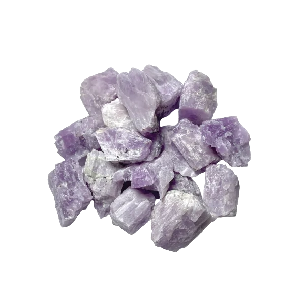 Kunzite brute | Pierres roulées | Dans les yeux de Gaïa