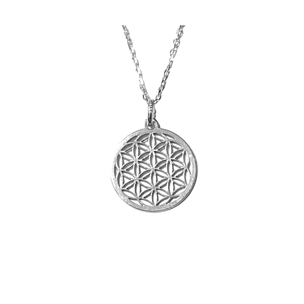 Fleur de vie en Argent 925 rhodié | Dans les yeux de Gaïa