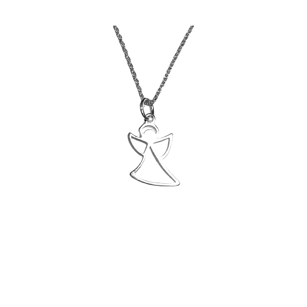 Pendentif Ange en Argent | Dans les Yeux de Gaïa