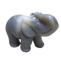 Éléphant en Agate
