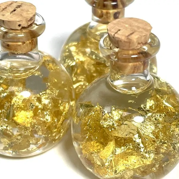 Fiole d'or 22 carats 3| Dans les Yeux de Gaïa