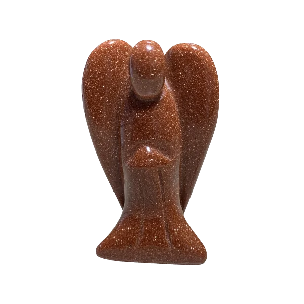 Petit ange en Pierre de soleil de synthèse |Dans les Yeux de Gaïa