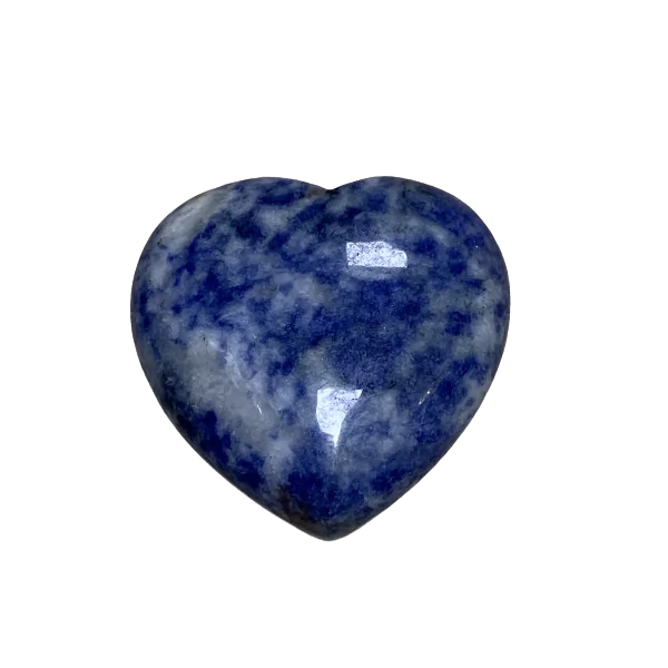 Coeur en Sodalite |Dans les Yeux de Gaïa