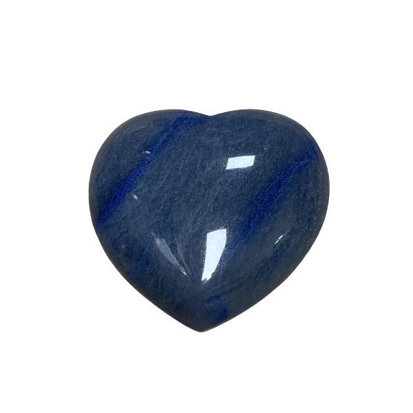 Coeur en Aventurine bleue |Dans les Yeux de Gaïa