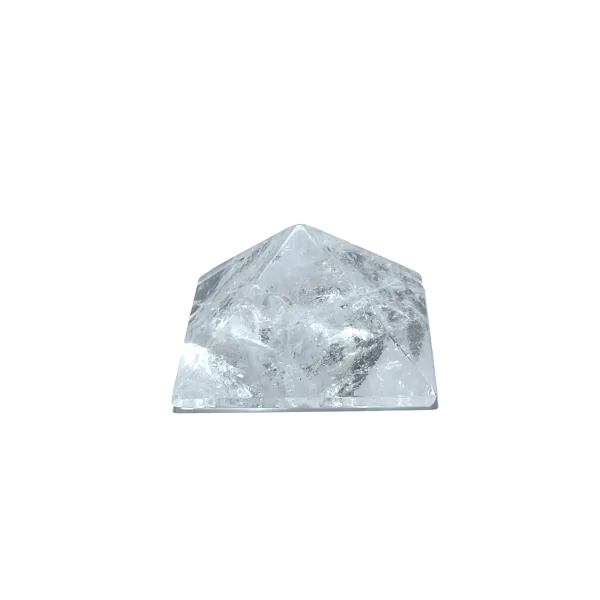 Pyramide en Cristal de Roche | Dans les Yeux de Gaïa