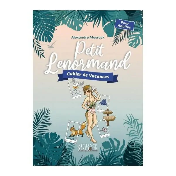 Cahier de vacances le petit Lenormand - Couverture | Dans les Yeux de Gaïa