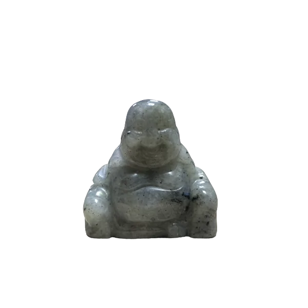 Petit Bouddha rieur en Labradorite|Dans les Yeux de Gaïa