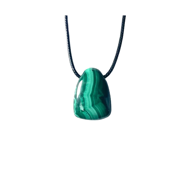 Cabochon en Malachite top AAA | Dans les Yeux de Gaïa