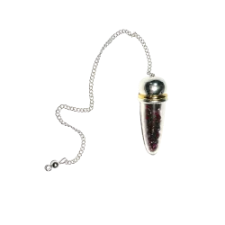 Pendule Métal et Grenat