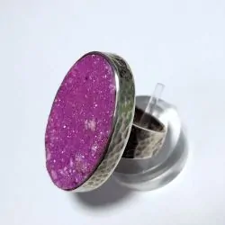 Bague en Cobalto-calcite...