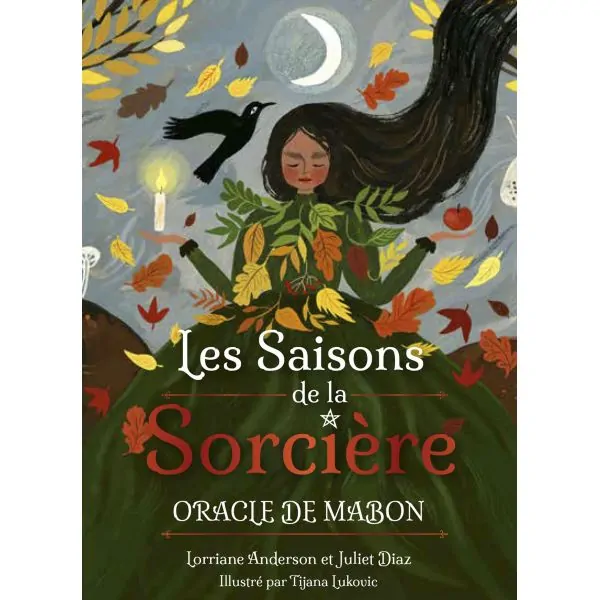 Les saisons de la sorcière - Oracle de Mabon face | Dans les yeux de Gaïa
