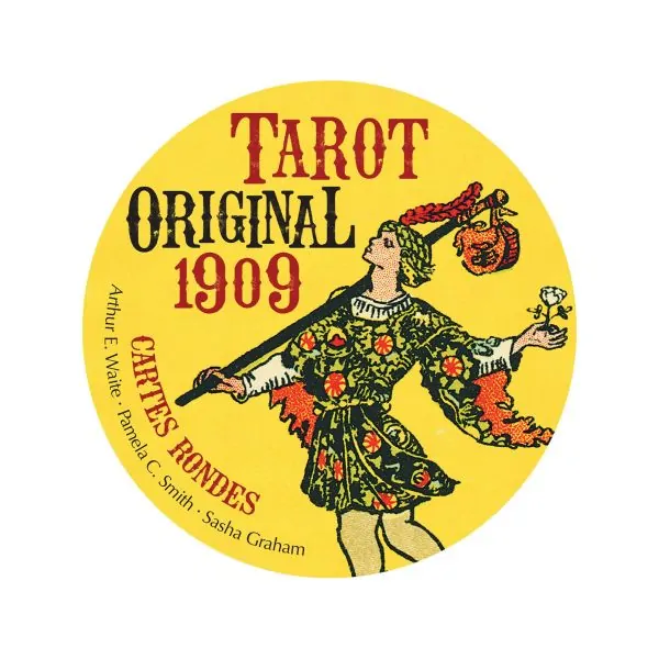 Tarot Original 1909 - Cartes Rondes
- Arthur E. Waite-Sasha Graham-Pamela C. Smith - Couverture | Dans les Yeux de Gaïa